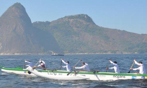 Aconteceu no último fim de semana, na Praia da Urca, no Rio de Janeiro, a 7ª edição da prova de Va´a da Taça Comodoro 2011, que este ano também foi palco da prova Va’a Hoe Brasil 2011 / Foto: Divulgação